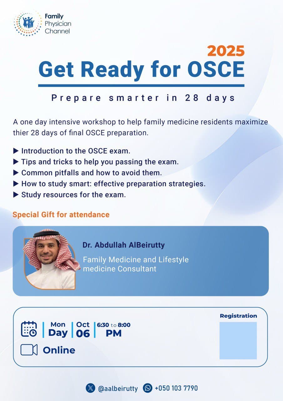 Get Ready for OSCE 2025