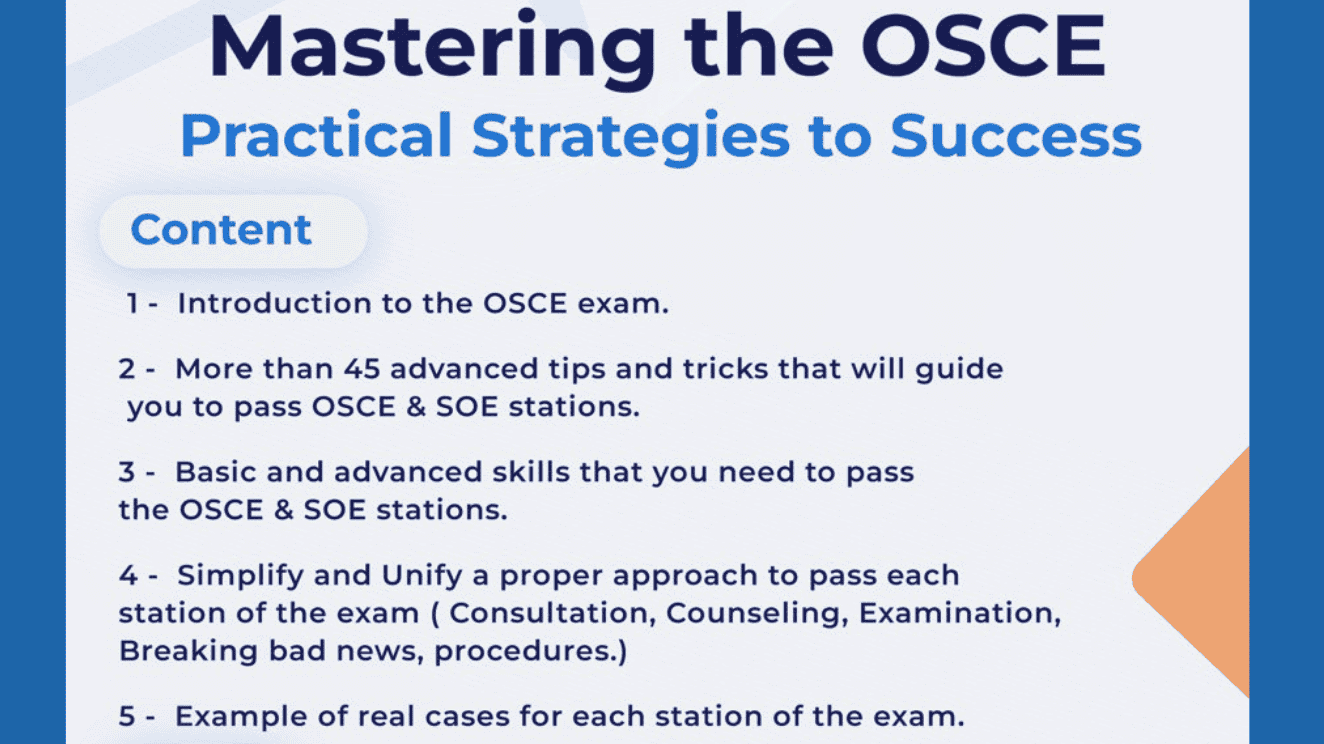 Mastering the OSCE ( online course )